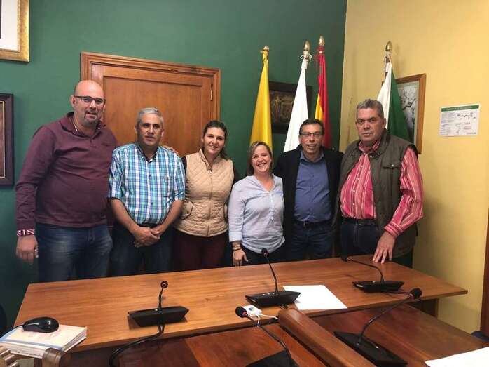 Imagen de archivo de la toma de posesión de Naira Hernández (Foto TA)